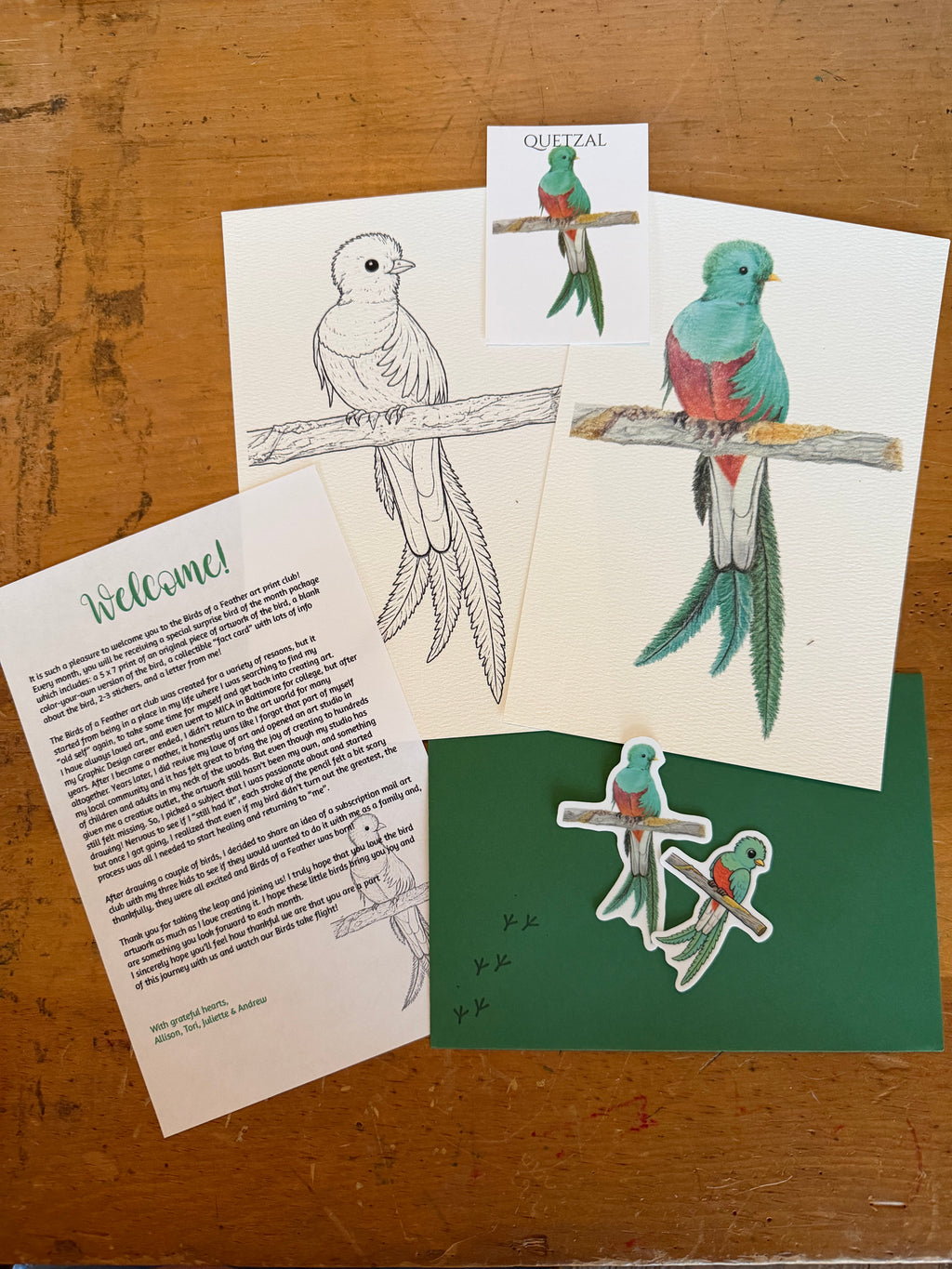 May 2026-Quetzal Mail Package